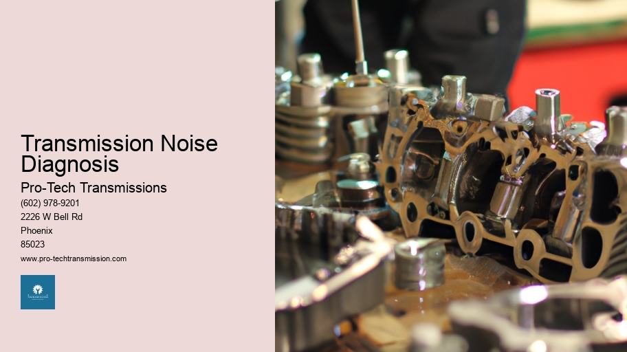 Transmission Noise Diagnosis